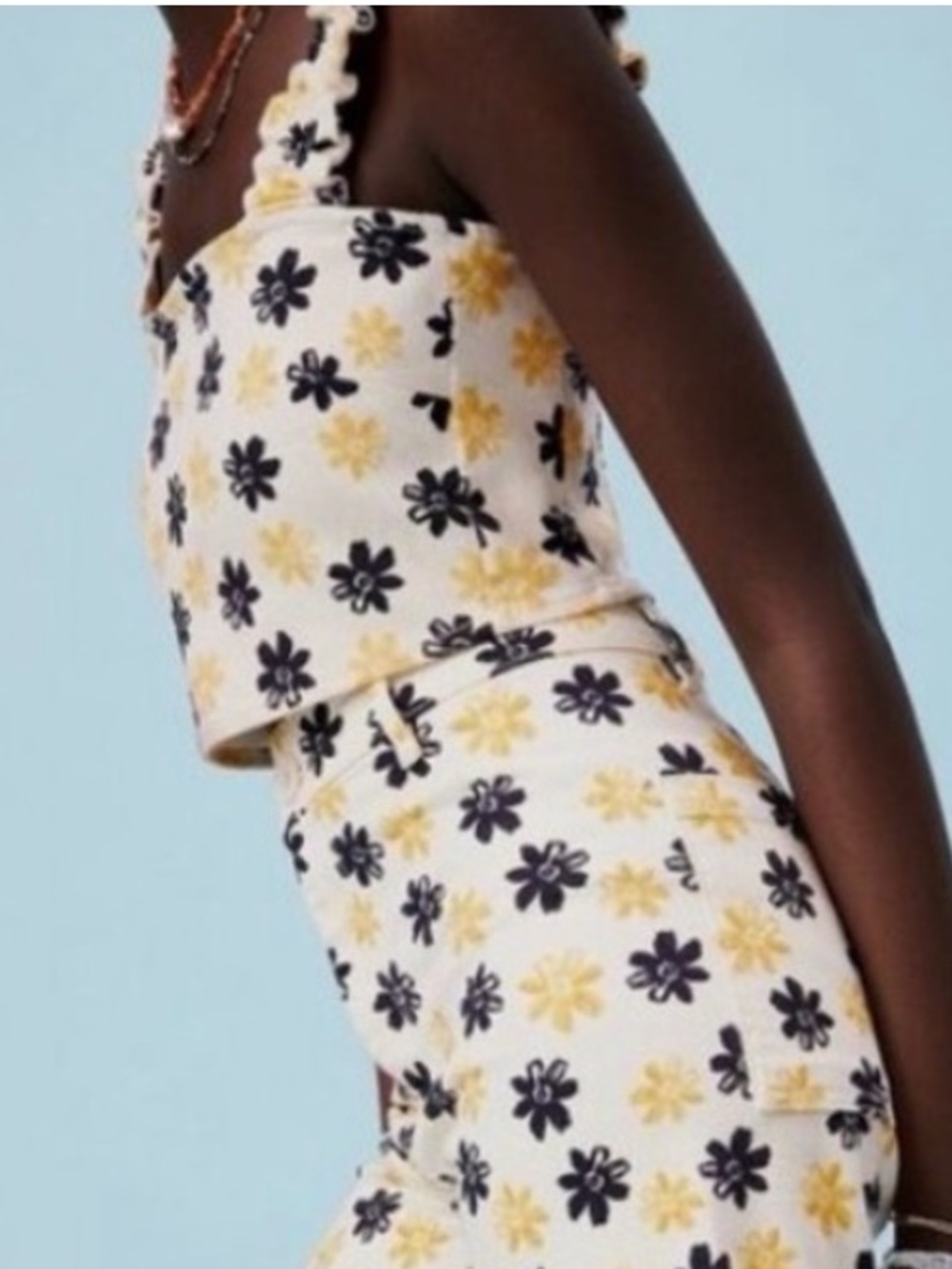 Zara set , both top w pants - Picture 3 of 10